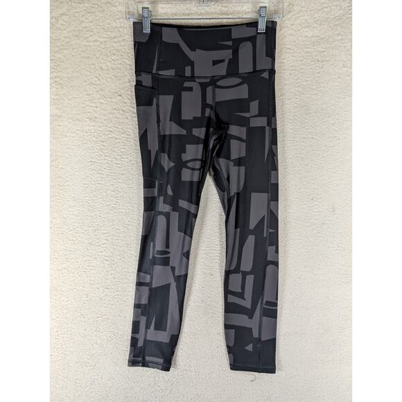 Under Armour Leggings Womens Small Ankle Capri Heat Gear Compression Gym Workout - Picture 1 of 14